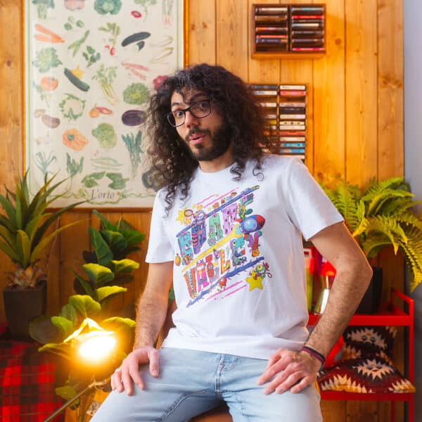 T-SHIRT - “Logo Pianeti della Valle” Bianca