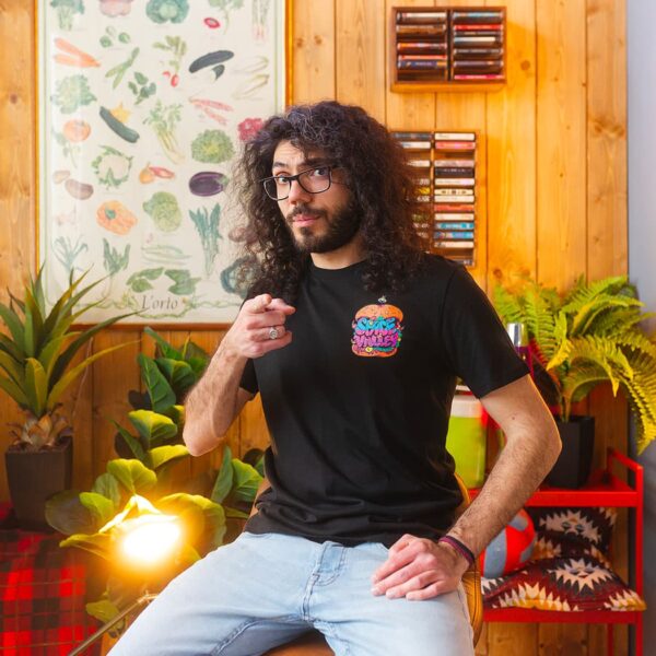 T-SHIRT - “Pianeta Dano” Nera