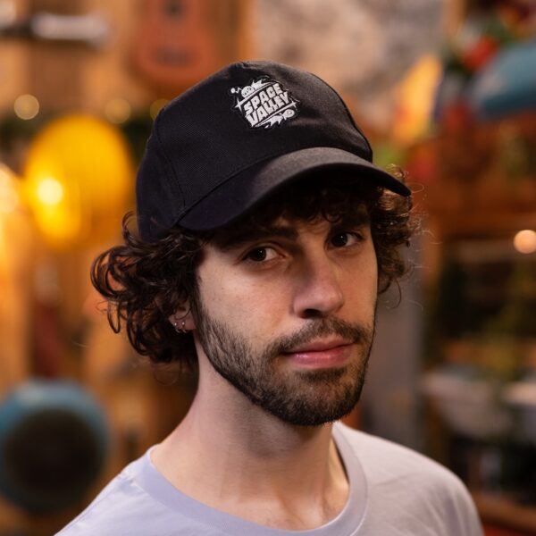 CAP - “Nuovo Logo” Patch B/N - Nero