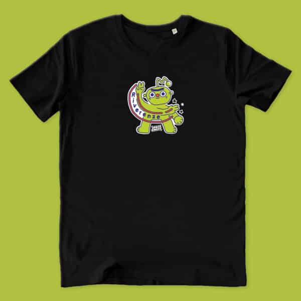 T-SHIRT UNISEX - "Abitanti della Valle - Riverenze - black