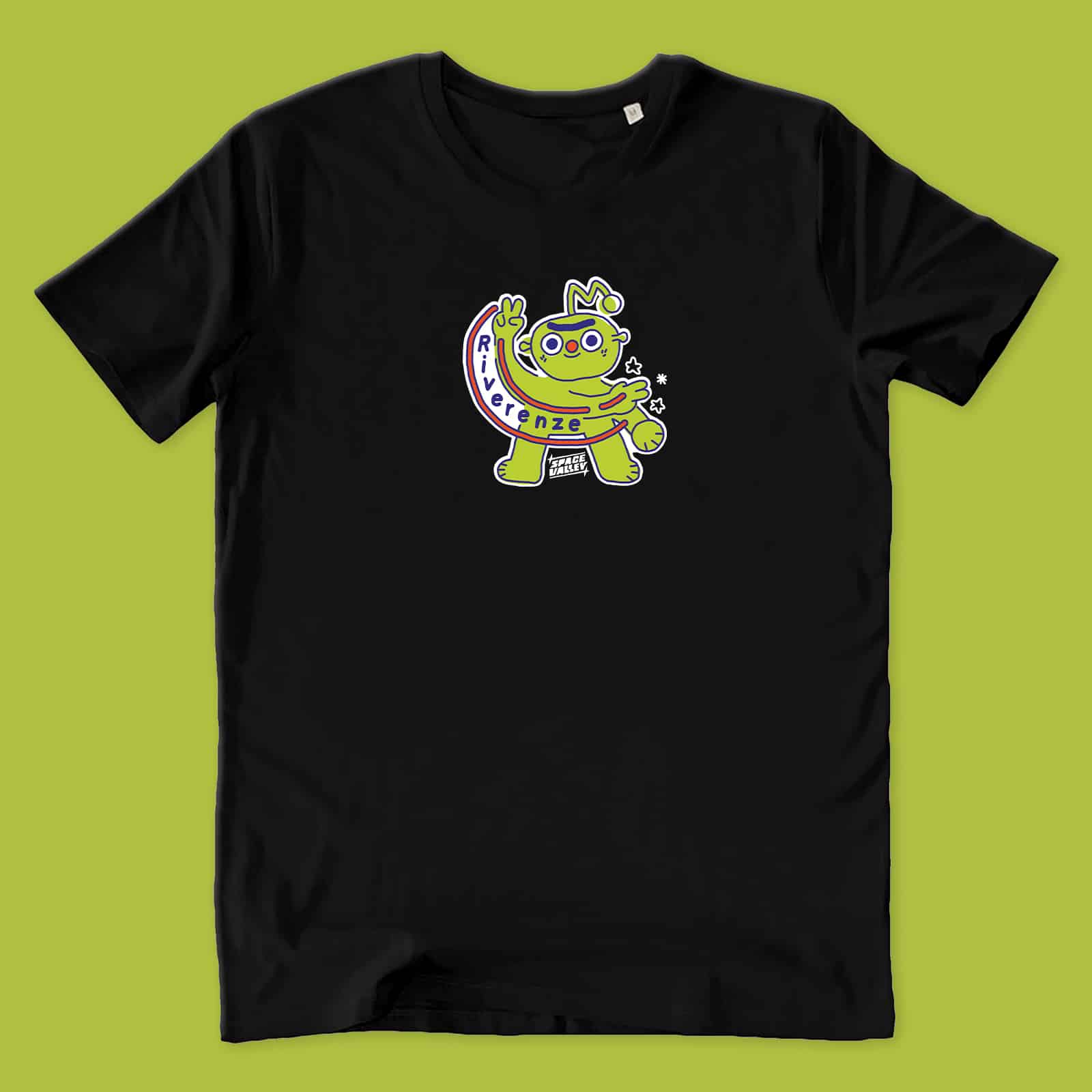 T-SHIRT UNISEX - RIVERENZE black