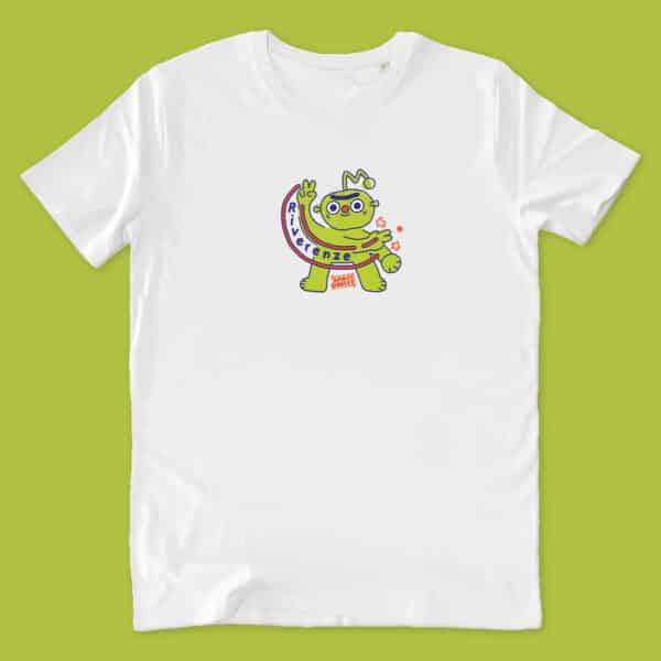 T-SHIRT UNISEX - "Abitanti della Valle - Riverenze - white