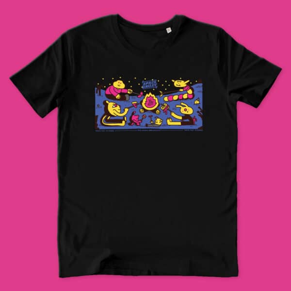 T-SHIRT UNISEX - "Abitanti della Valle - Taste Test - black